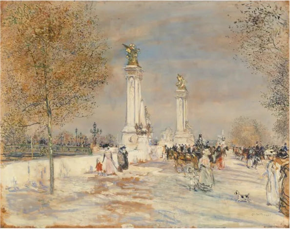 Il ponte Alessandro III, Parigi - Jean-François Raffaele