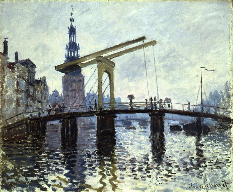 Amsterdam, Il Ponte - Claude Monet