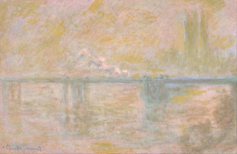 Il ponte Charing-Cross a Londra - Claude Monet