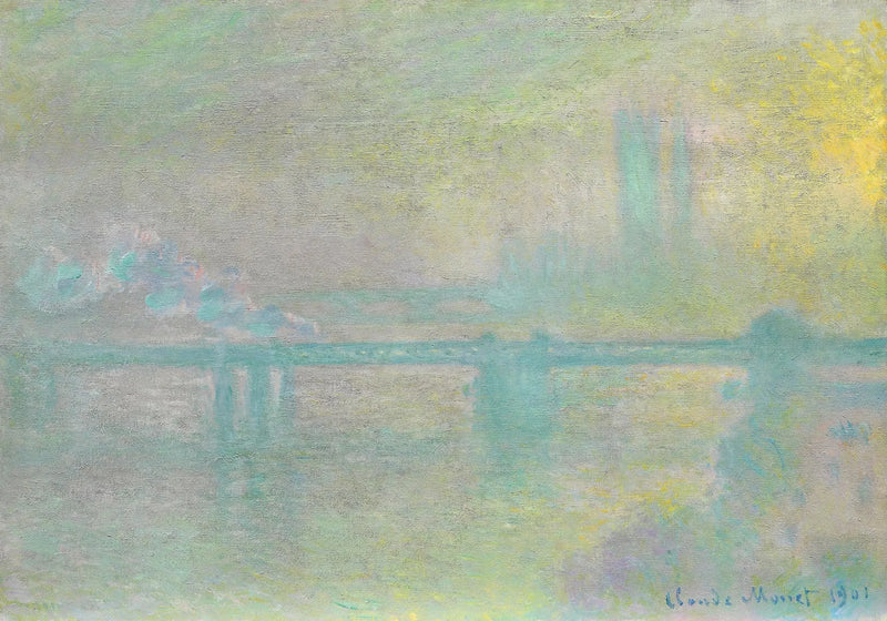 Il ponte Charing Cross, Londra - Claude Monet
