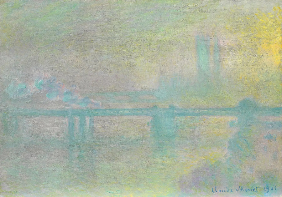 Il ponte Charing Cross, Londra - Claude Monet