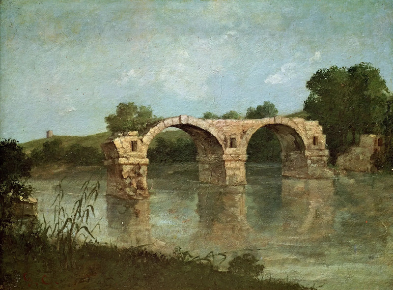 Il ponte di Ambrussum - Gustave Courbet