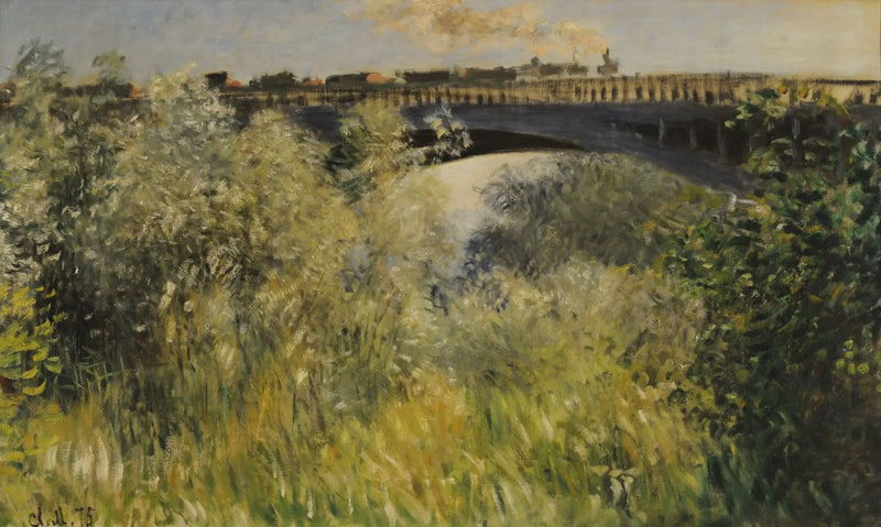 Il Ponte di Chatou - Claude Monet