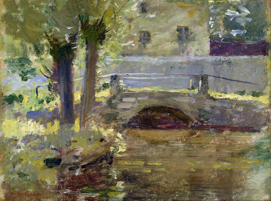 Il ponte di Giverny - Theodore Robinson