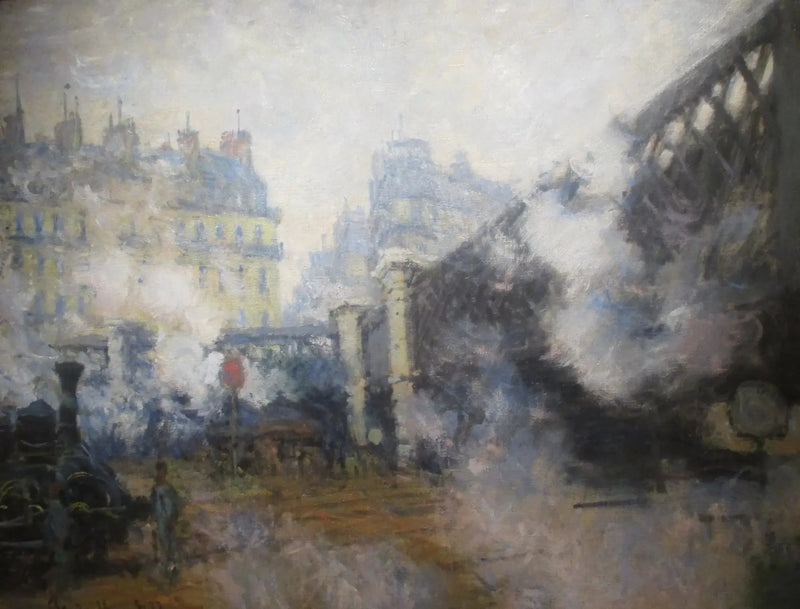 Il Ponte d'Europa, stazione Saint-Lazare - Claude Monet