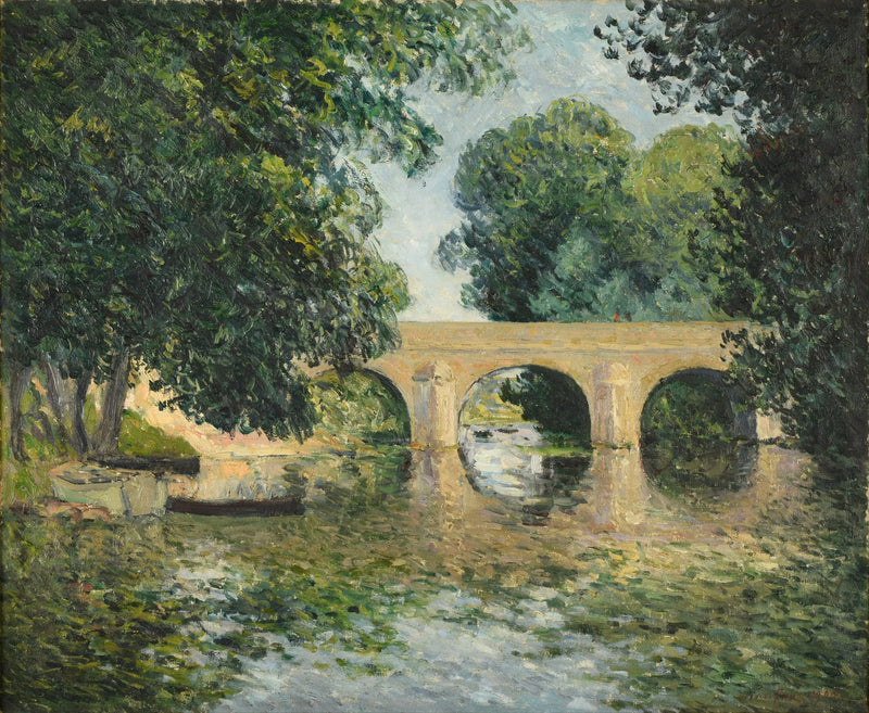 Il ponte di l'Isle-Adam o il Vecchio ponte - Maxime Maufra