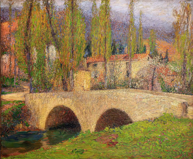 Il ponte Labastide-du-Vert - Henri-Jean Guillaume Martin