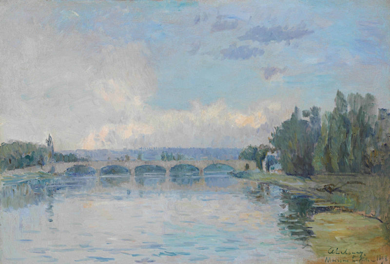 Il ponte Maisons-Laffitte - Albert Lebourg