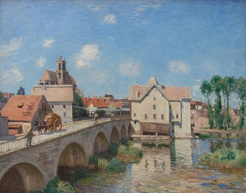 Il Ponte di Moret - Alfred Sisley