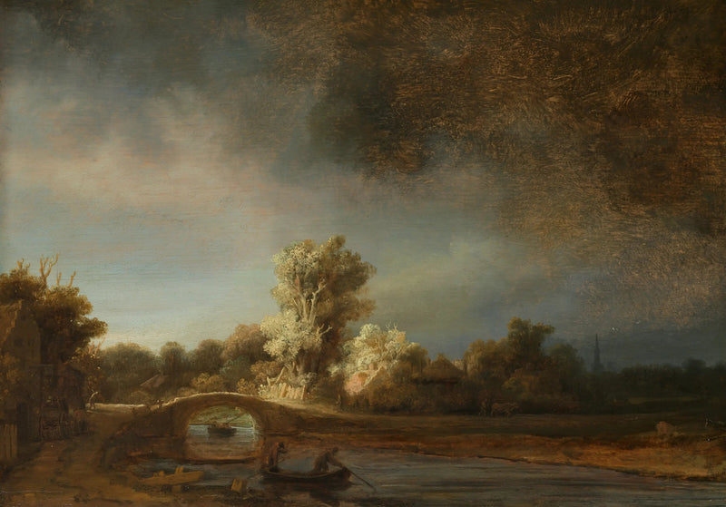 Il Ponte di pietra - Rembrandt