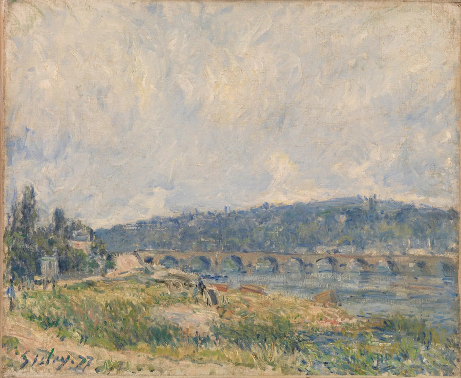Il Ponte di Sèvres - Alfred Sisley