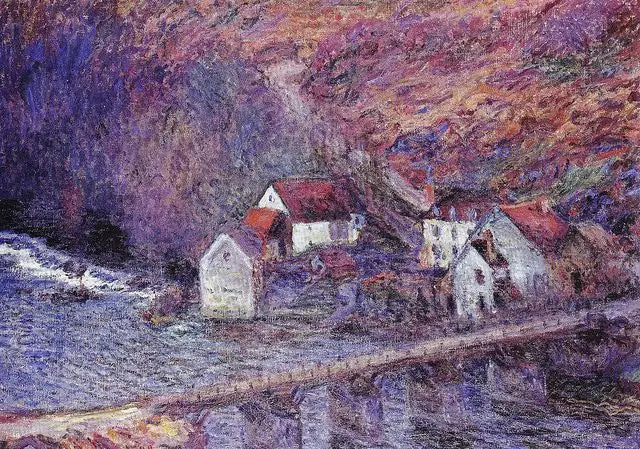 Il ponte di Vervy - Claude Monet
