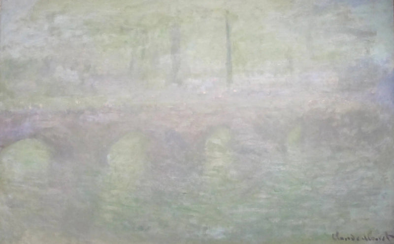Il ponte di Waterloo, a Londra, al crepuscolo - Claude Monet