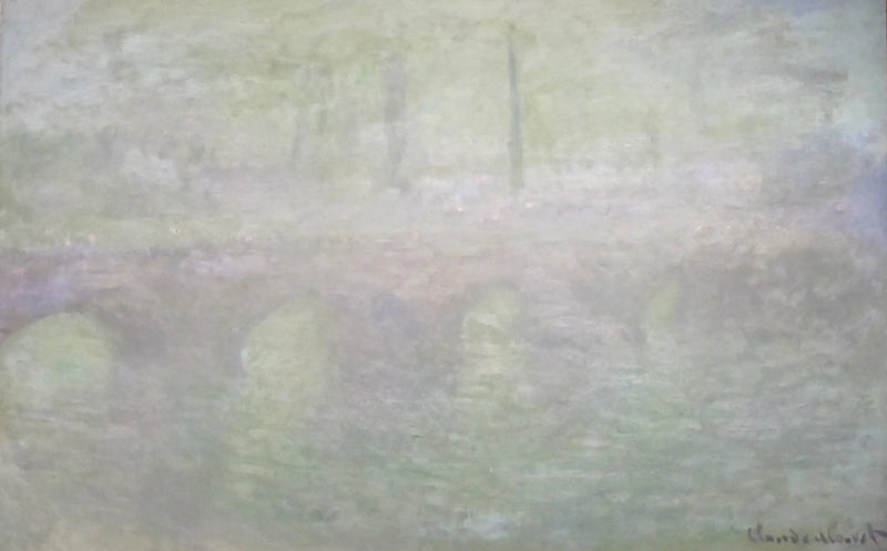 Il ponte di Waterloo, a Londra, al crepuscolo - Claude Monet