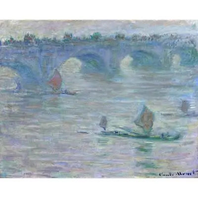 Il ponte di Waterloo - Claude Monet