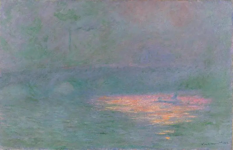 Il Ponte di Waterloo - Claude Monet