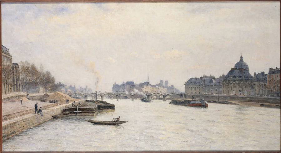 Il ponte delle Arti, vista dal ponte Reale - Stanislas Lépine