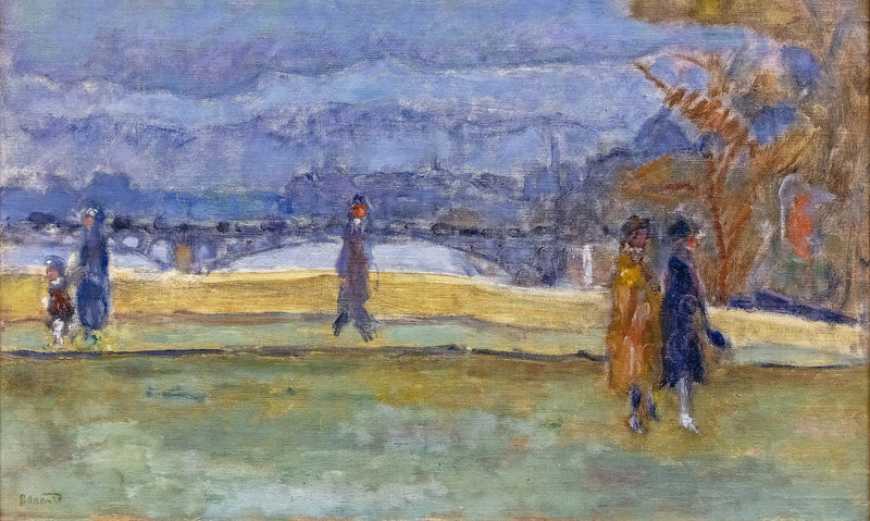 Il Ponte dei Santi Padri - Pierre Bonnard