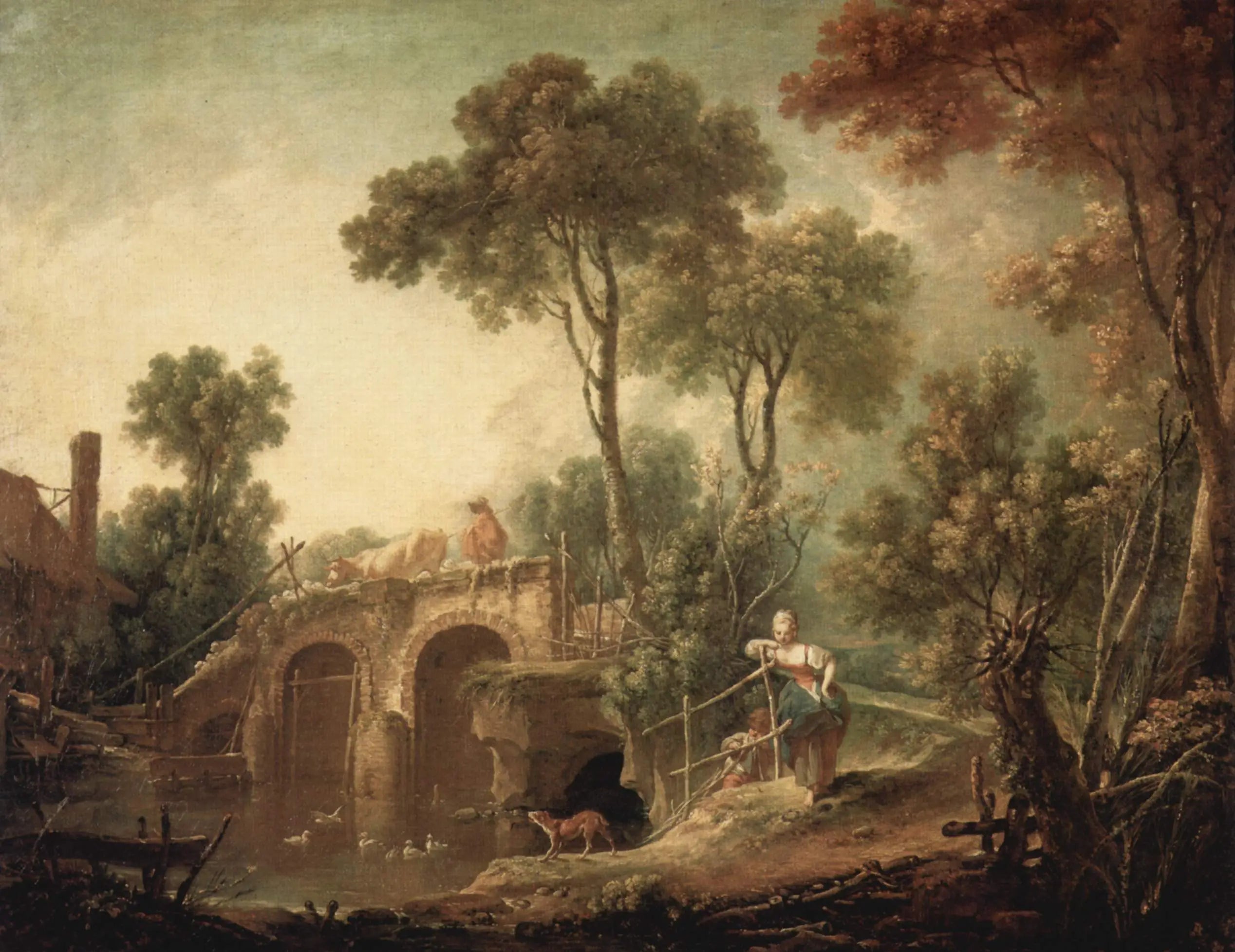 Le Pont - François Boucher - Alpha Reproduction