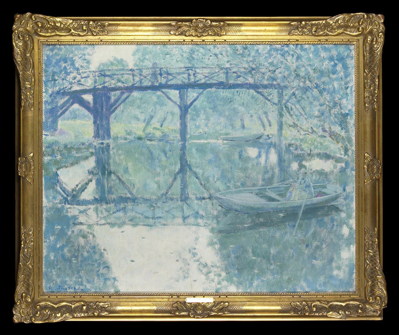 Il Ponte - Giverny - Frederick Carl Frieseke