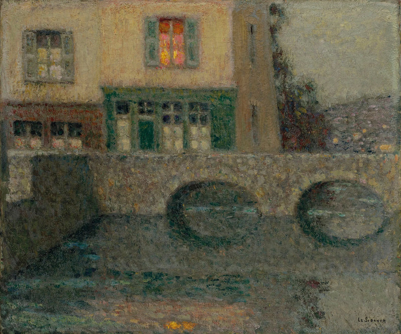 Il Ponte - Henri Le Sidaner