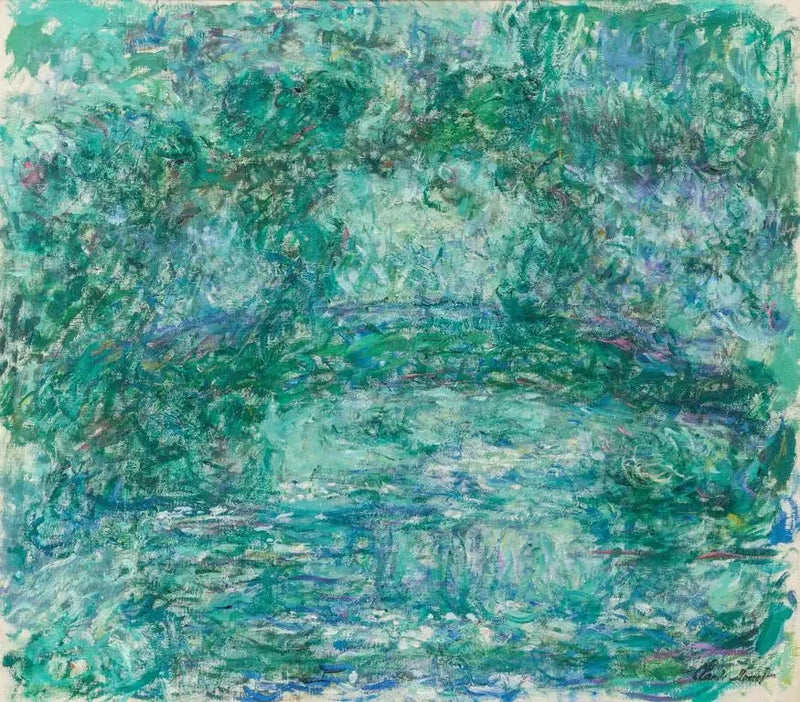 Il ponte giapponese (pont japonais) - Claude Monet