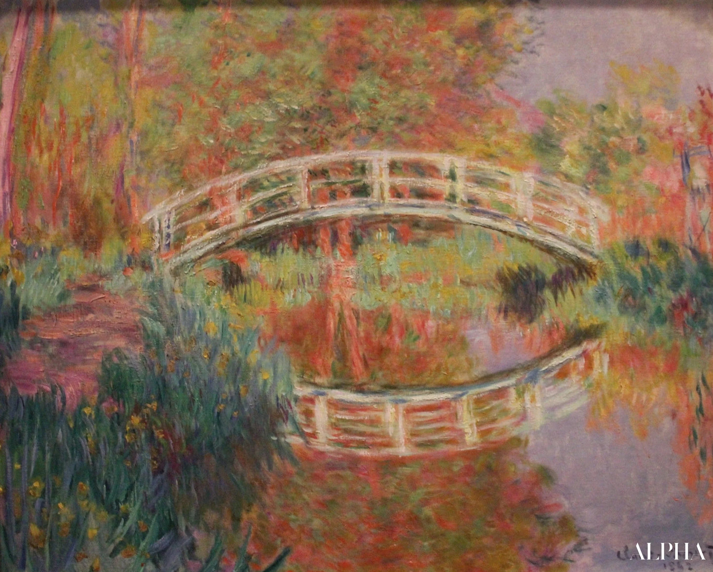 Il Ponte giapponese - Claude Monet - Riproduzioni di quadri e dipinti di alta gamma