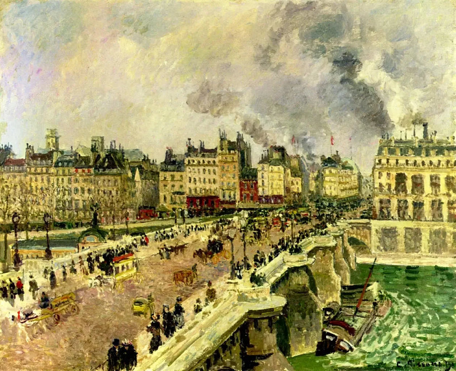 Il Pont-Neuf, relitto di Bonne Mère - Camille Pissarro