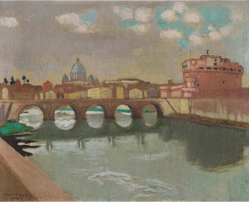 Il Ponte Saint-Ange - Maurice Denis