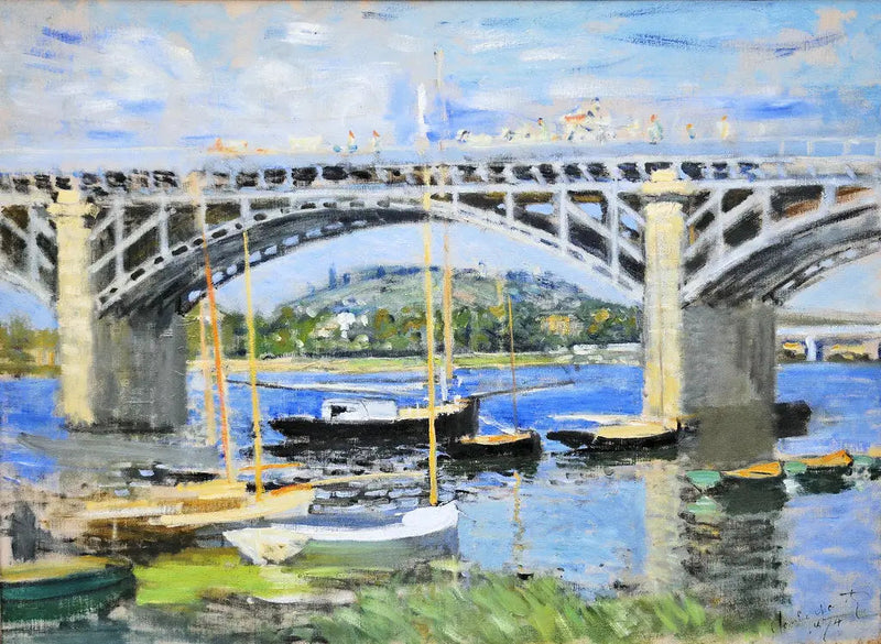 Il Ponte sulla Senna a Argenteuil - Claude Monet