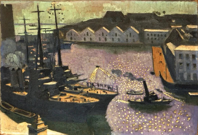 Il porto di Brest - Maurice Denis