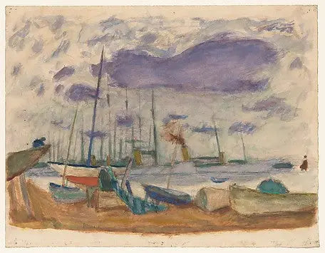 Il Porto di Cannes - Pierre Bonnard