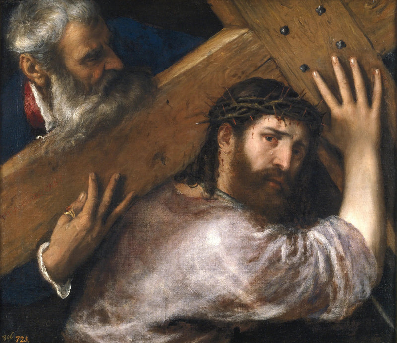 Il porto di croce - Titian