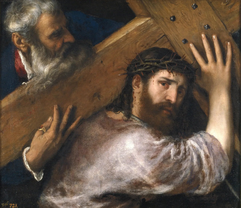Il porto di croce - Titian