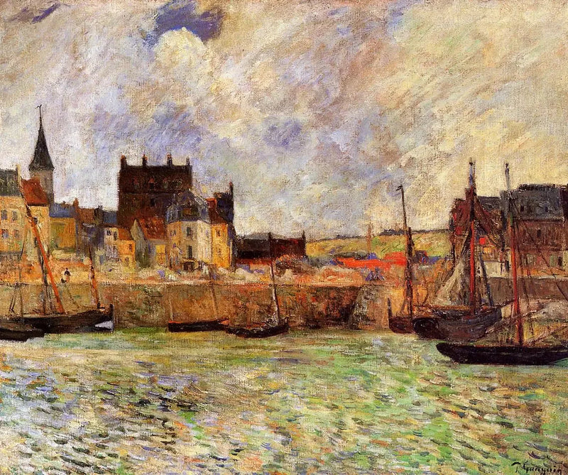 Il Porto di Dieppe - Paul Gauguin