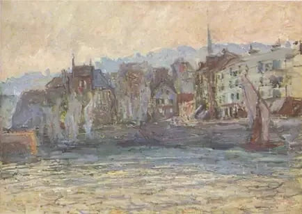 Il porto di Honfleur - Claude Monet