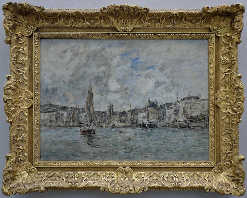 Il Porto di Honfleur - Eugène Boudin