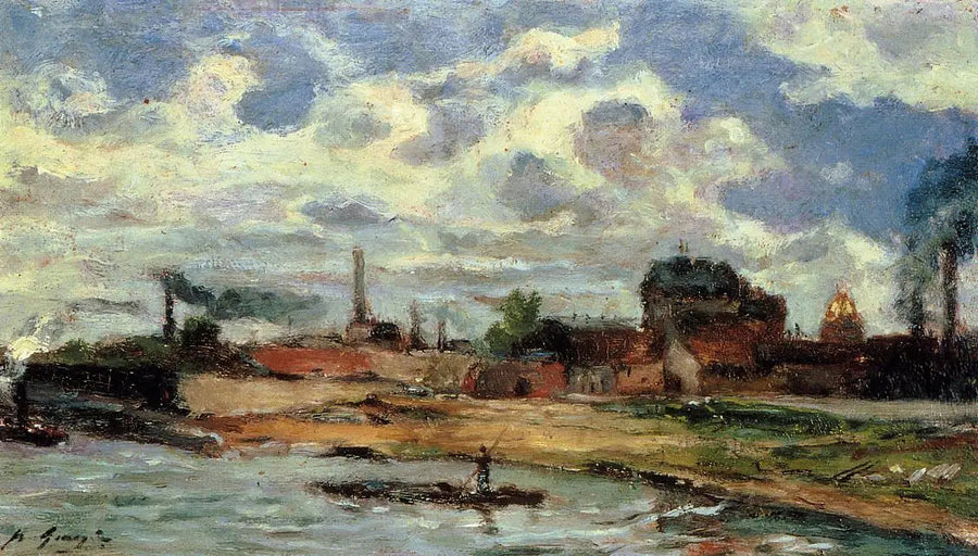 Il Porto di Javel I - Paul Gauguin