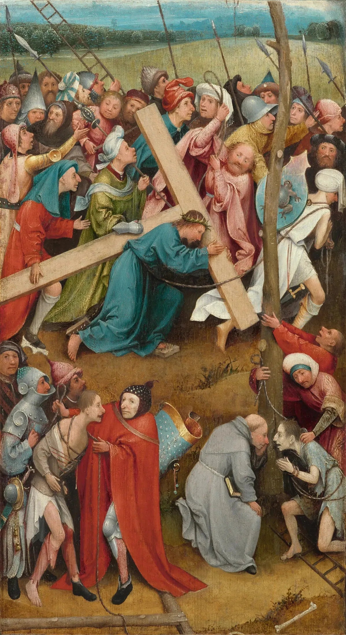 Le Portement de Croix - Hieronymus Bosch image 1 reproduction artisanale de tableau