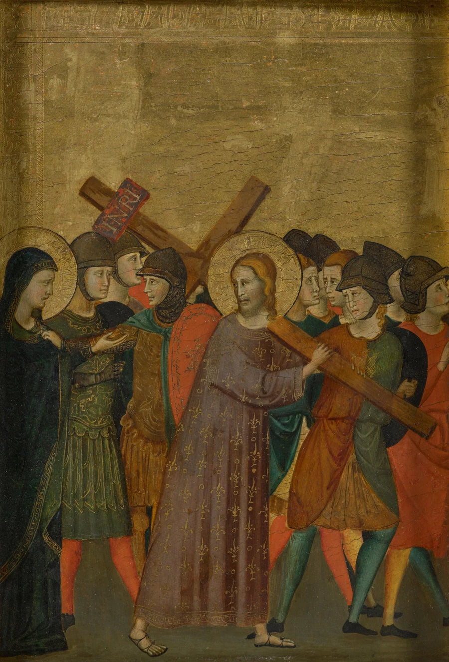 La portamento della croce - Maestro di San Martino alla Palma