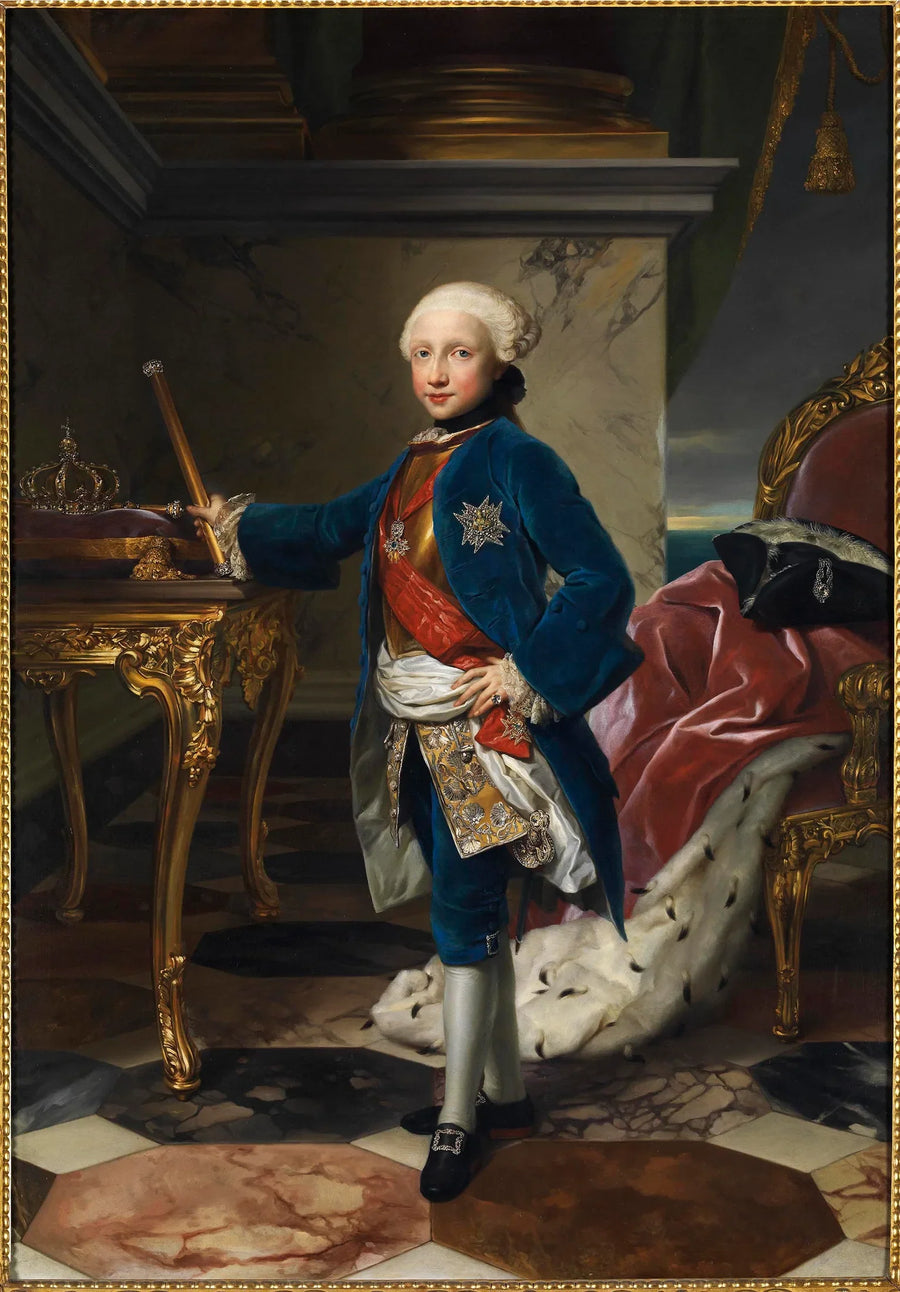 Il Ritratto di Ferdinando IV - Anton Raphael Mengs