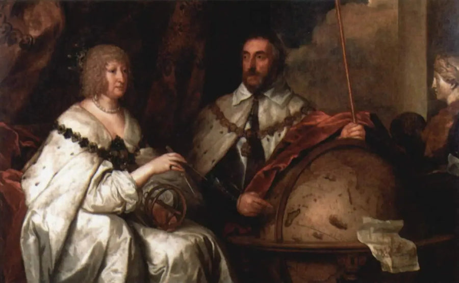 Il ritratto malgascio di Thomas Howard e sua moglie Aletheia Talbot - Antoine van Dyck