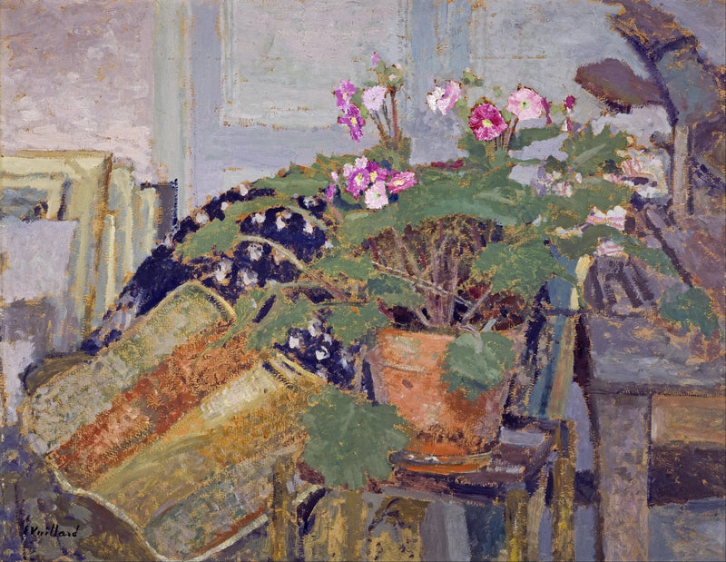 Il vaso di fiori - Édouard Vuillard