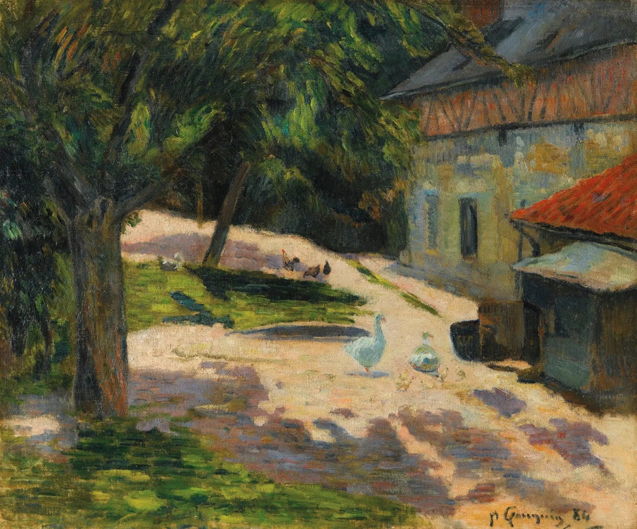 Il Pollaio - Paul Gauguin