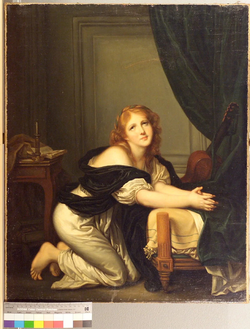 La preghiera del mattino. Copia? Replica? - Jean-Baptiste Greuze