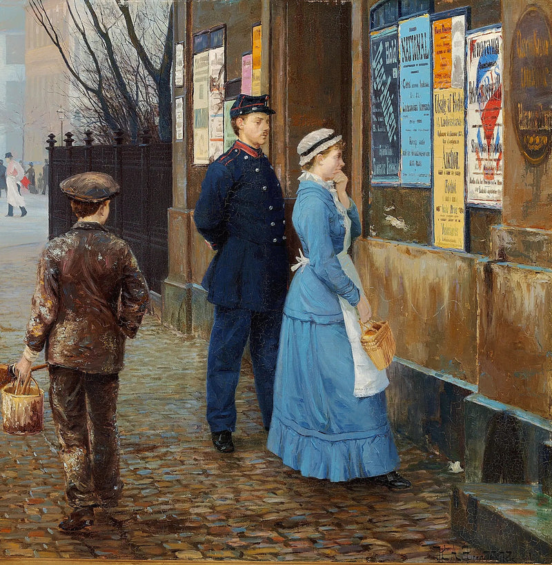 Il primo novembre. - H. A. Brendekilde
