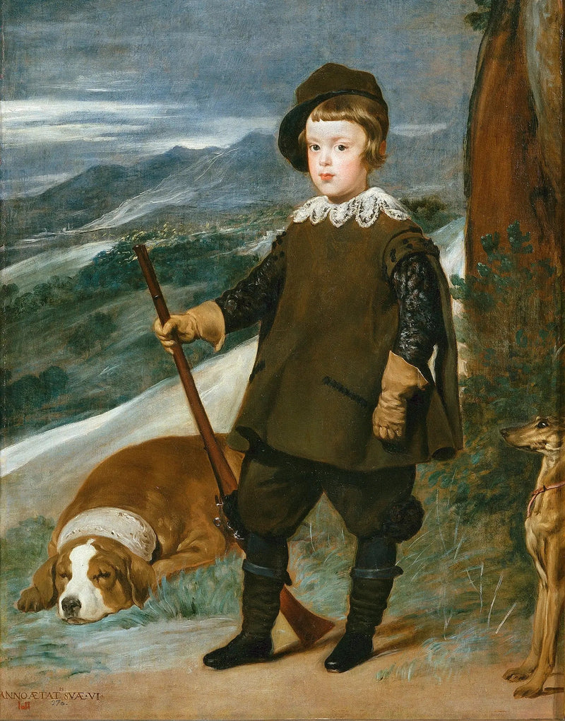 Il principe Balthazar Carlos cacciatore - Diego Velázquez