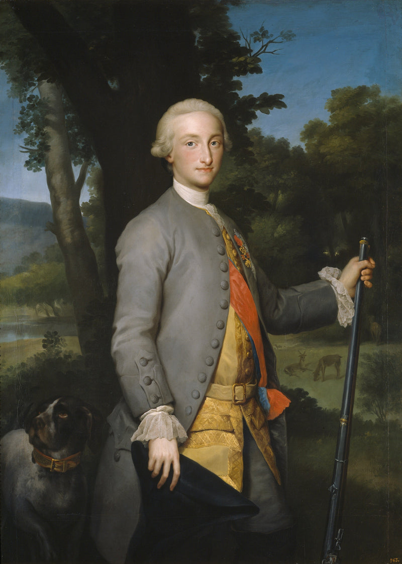 « Il Principe delle Asturie, futuro Carlo IV di Spagna » - Anton Raphael Mengs