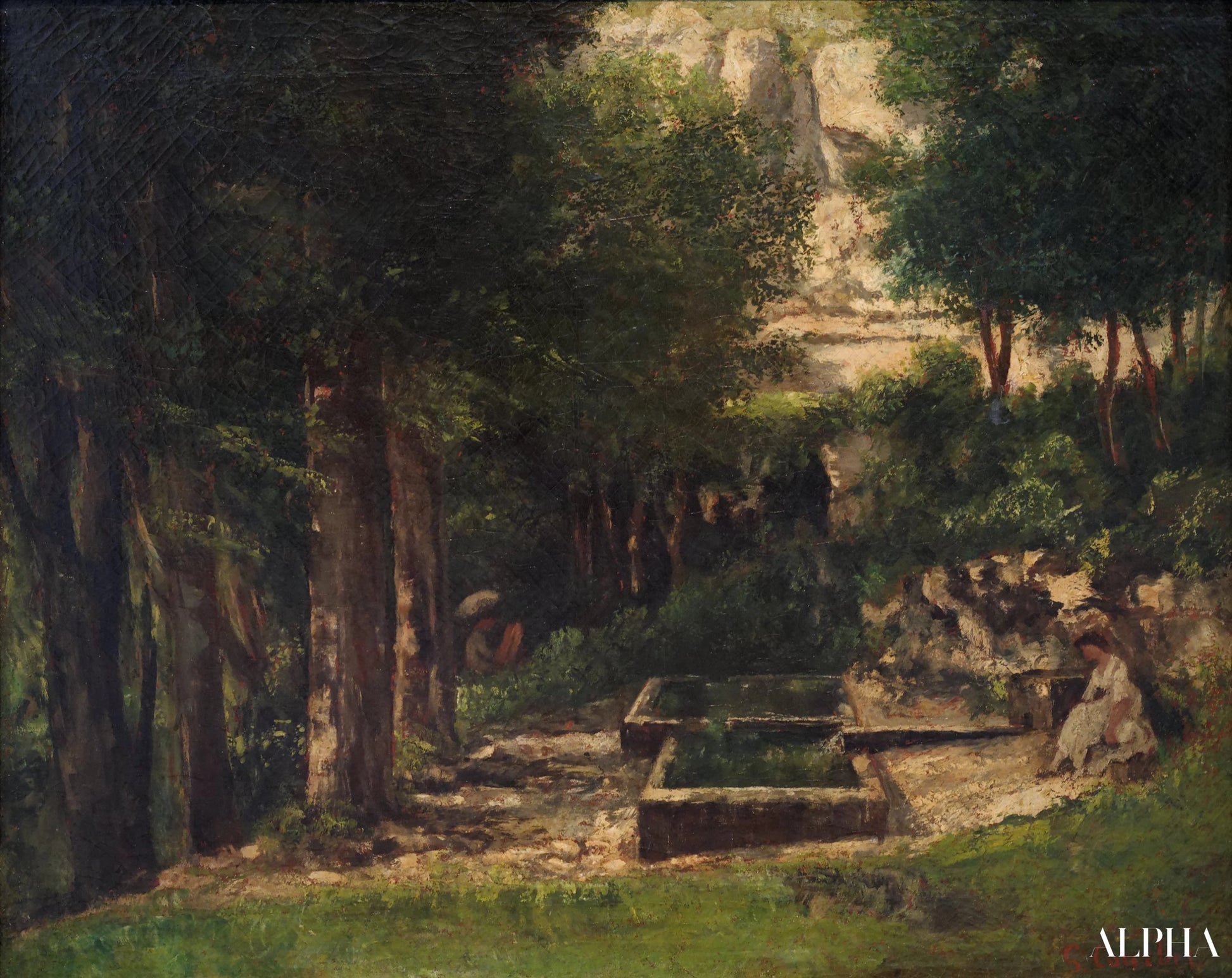 Le printemps à Fouras - Gustave Courbet - Reproductions de tableaux et peintures haut de gamme