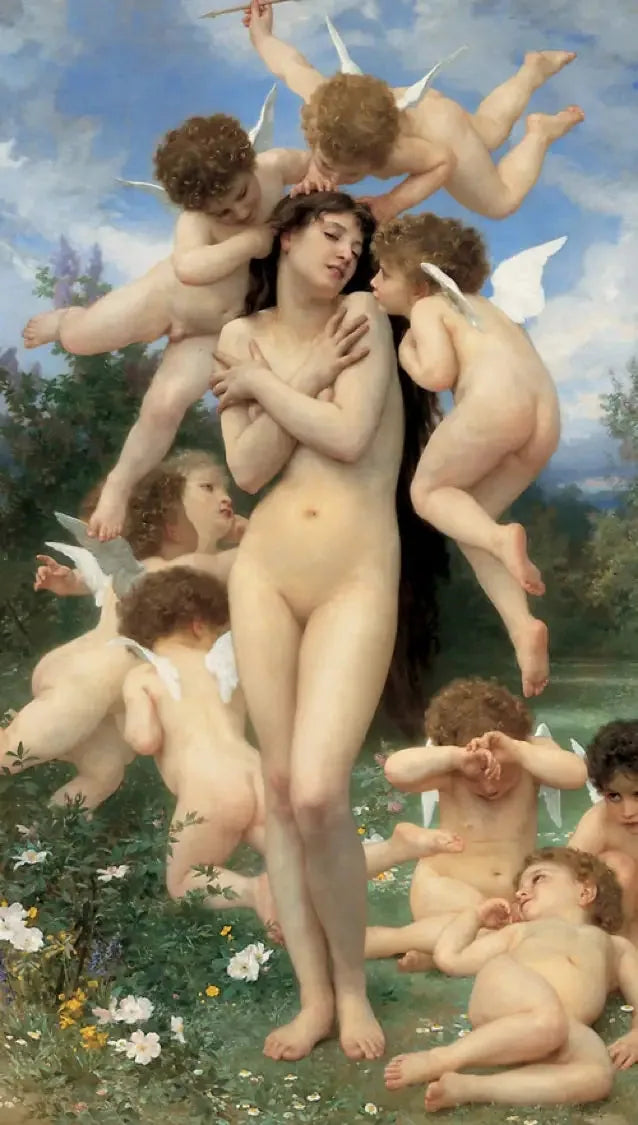 La Primavera - Bouguereau